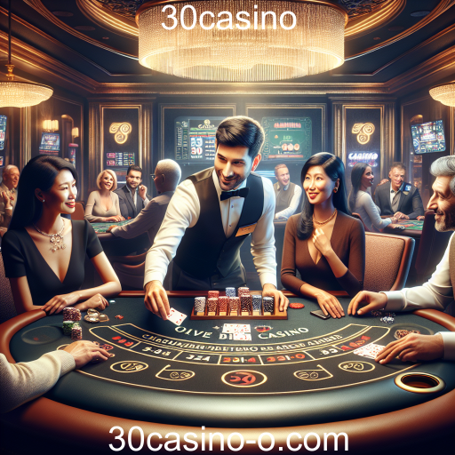 A Experiência Imersiva do Cassino ao Vivo no 30casino